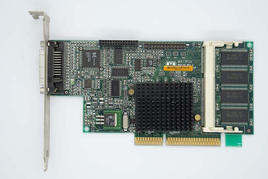 Matrox 迈创 G200 8MB显示卡G2+-150A-8D（MGA-G200A-B芯片）